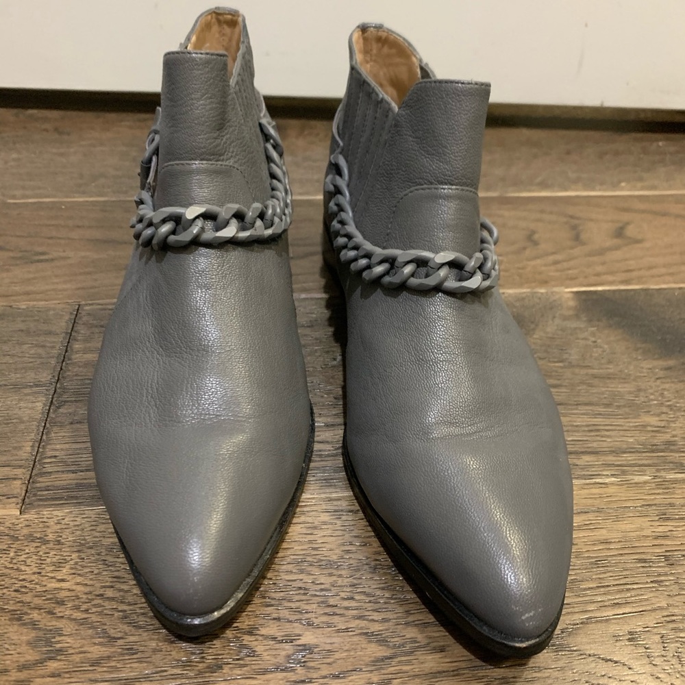 Joes jeans booties with chain 8